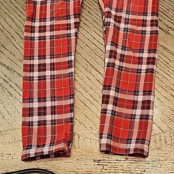H&M plaid leggings girls size 10 - Picture 4 of 12